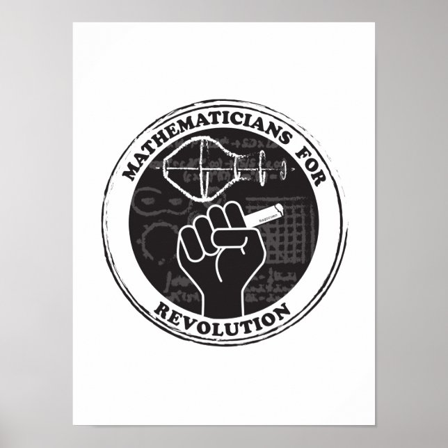Mathematicians for Revolution Poster (Front)