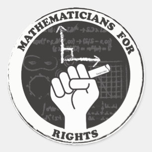 Mathematicians for Rights stickers
