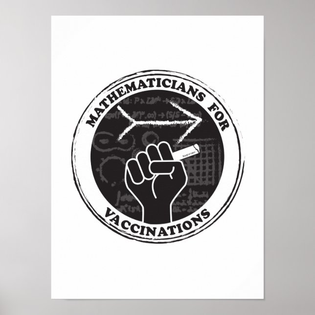 Mathematicians for Vaccinations Poster (Front)