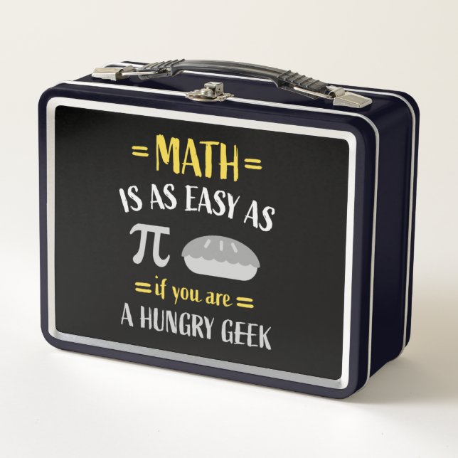 mathematicians Math Teachers Students Professors Metal Lunch Box (Front)