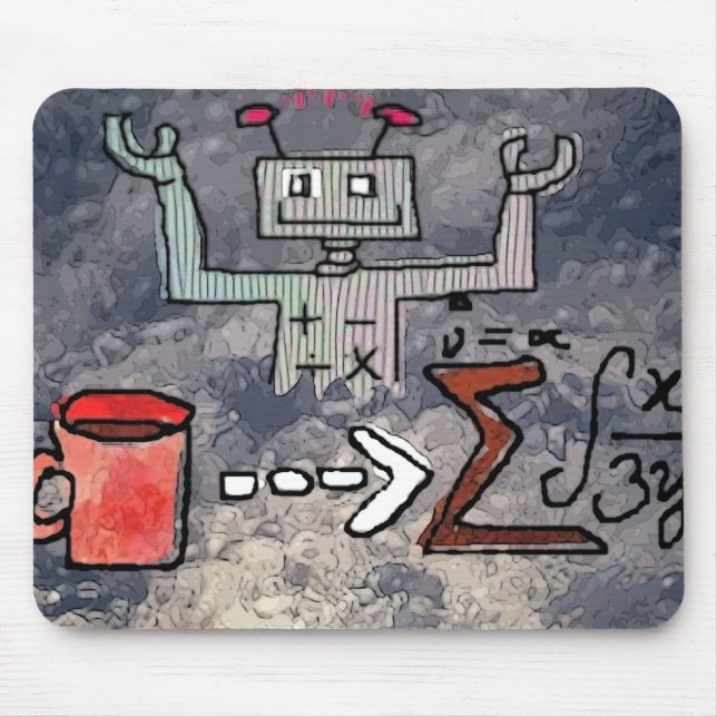 Mathematics and Statistics Mouse Mat (Front)