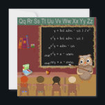 Mathematics Christmas Wish Postcard<br><div class="desc">One For the Nerds! Mathematics Christmas Wish is ready for your customisation. (A) Customise all fonts to your size, colour, and style. (B) Customise what you desire to say in each predefined field. (C) To create your own version of this product simply press the "Customise" button. Then as you click...</div>