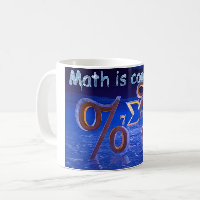 Mathematics Coffee Mug (Front Left)