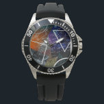 Mathematics Formula Analogue Watch<br><div class="desc">Keep your love for math close at hand with this stylish analogue watch,  featuring a unique dial design of mathematical formulas,  equations,  and geometric shapes in bold colours. Perfect for students,  teachers,  and STEM fans,  this watch blends sophistication and intellect for a look that stands out every minute.</div>