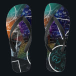 Mathematics Formula Flip Flops<br><div class="desc">Step out in style and show your love for learning with these flip flops,  featuring a vibrant design of mathematical formulas,  equations,  and geometric shapes. Ideal for students,  teachers,  and STEM fans,  these sandals bring comfort and creativity to your casual look,  perfect for summer or lounging</div>