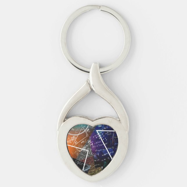 Mathematics Formula Keychain (Front)