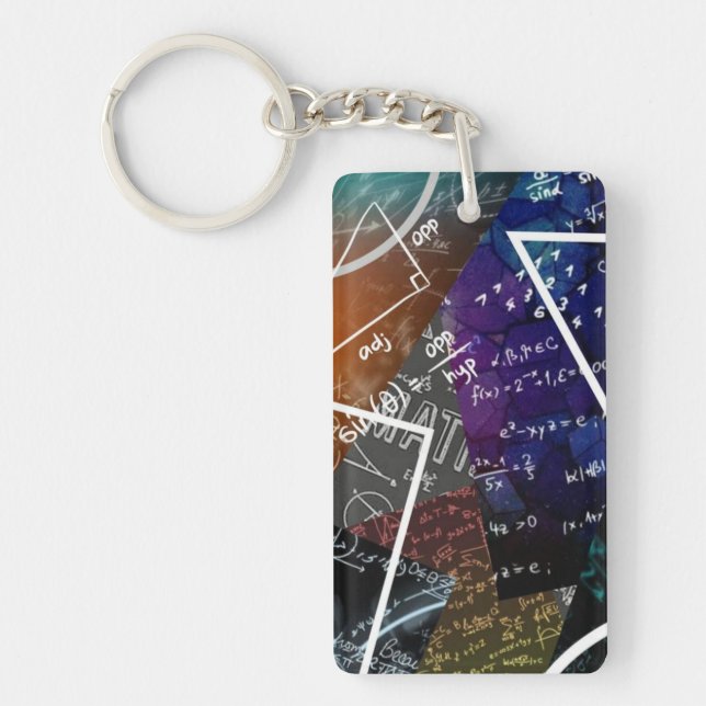 Mathematics Formula Keychain (Front)