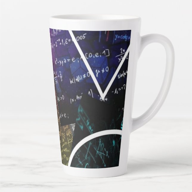 Mathematics Formula Latte Mug (Right)