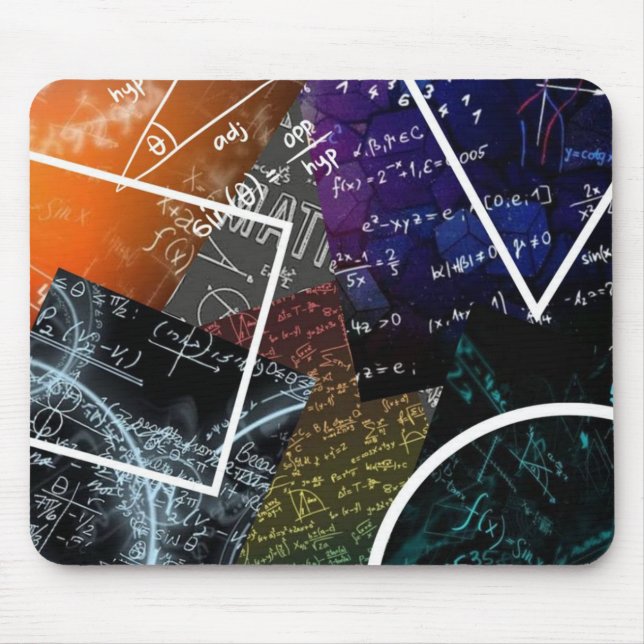 Mathematics Formula Mousepad (Front)