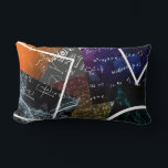 Mathematics Formula Throw Pillow<br><div class="desc">Bring learning and creativity to any space with this stylish throw pillow,  featuring a vibrant design of mathematical formulas and colourful geometric diagrams. Perfect for classrooms,  study corners,  or thoughtful gifts,  this pillow adds a modern academic accent while offering comfort and personality.</div>