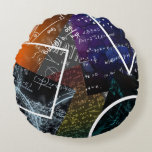 Mathematics Formula Throw Pillow<br><div class="desc">Bring learning and creativity to any space with this stylish throw pillow,  featuring a vibrant design of mathematical formulas and colourful geometric diagrams. Perfect for classrooms,  study corners,  or thoughtful gifts,  this pillow adds a modern academic accent while offering comfort and personality.</div>