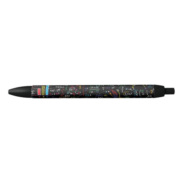 Mathematics geometry teacher gift black ink pen (Front)