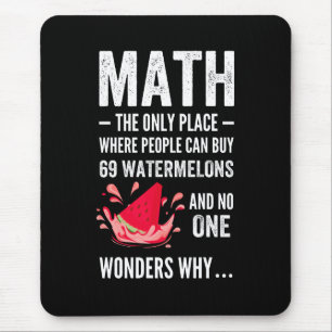 Mathematics humour mouse mat