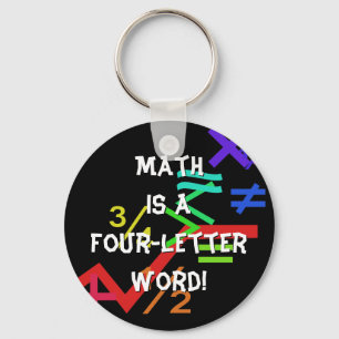 Mathematics Keychain