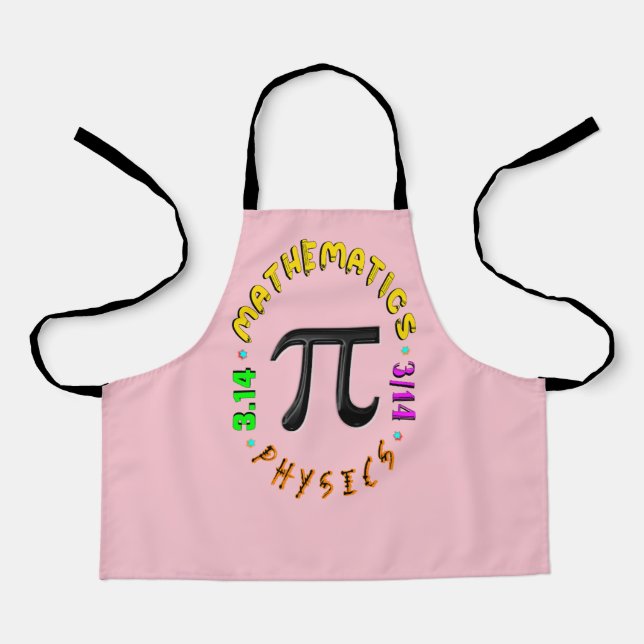 Mathematics Pi Physics Sports Apron (Front)