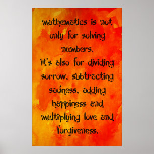 Mathematics Poster