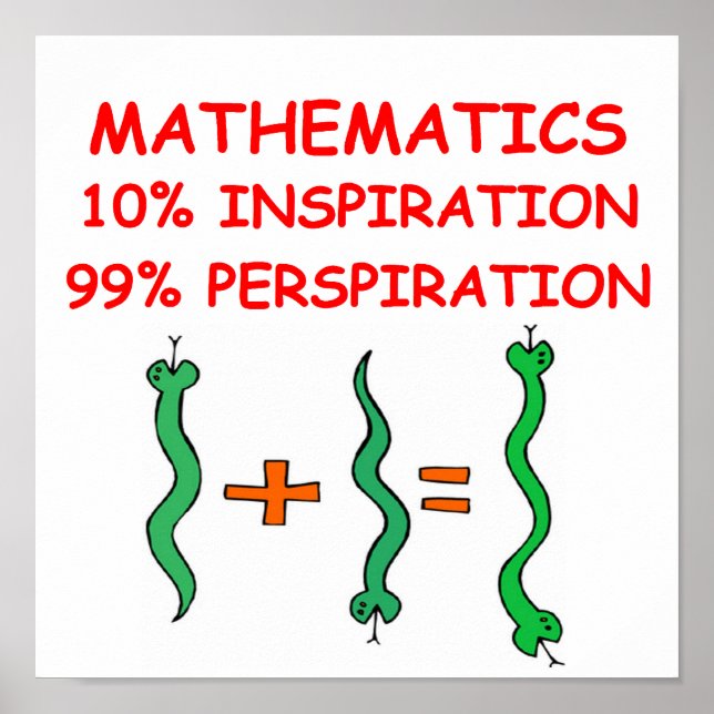 mathematics poster (Front)