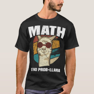 Mathematics Professor Math is No friends T-Shirt