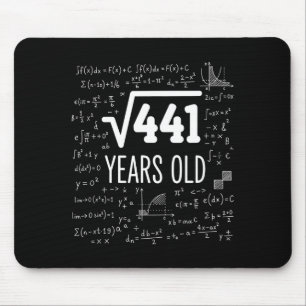 Mathematics Square Root 441 Years Old, Clever Math Mouse Mat