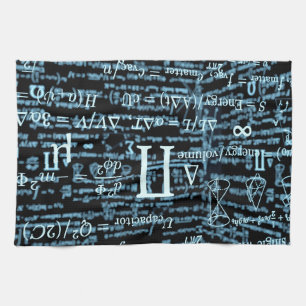 Mathematik Algebra Design Tea Towel