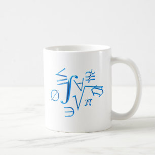 mathematische Symbole mathematical symbols Coffee Mug