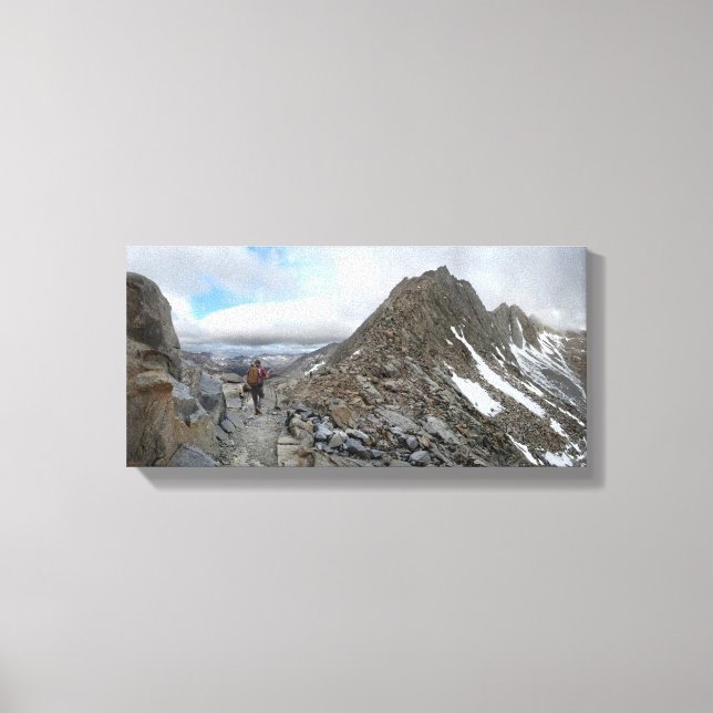 Mather Pass Storm - John Muir Trail - Sierra Canvas Print (Front)