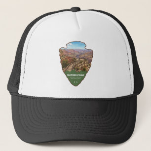 Mather Point Grand Canyon National Park Arrowhead Trucker Hat