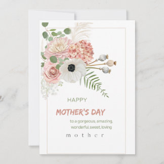 Mather's Day congratulations Invitation