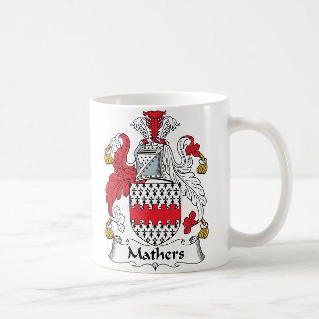 Mathers Family Crest Coffee Mug (Right)