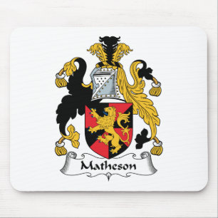 Matheson Family Crest Mouse Mat