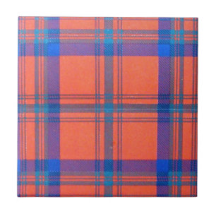 MATHESON SCOTTISH FAMILY TARTAN TILE