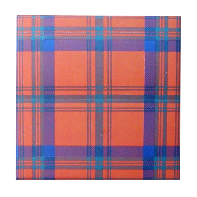 MATHESON SCOTTISH FAMILY TARTAN TILE (Front)