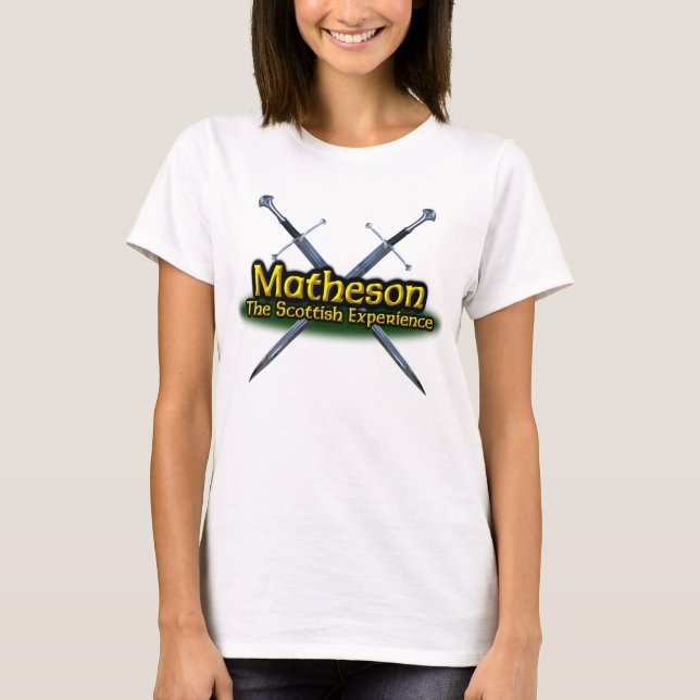 Matheson The Scottish Experience Clan T-Shirt (Front)