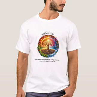 Mathew 7:17 Even so every good tree bringeth T-Shirt