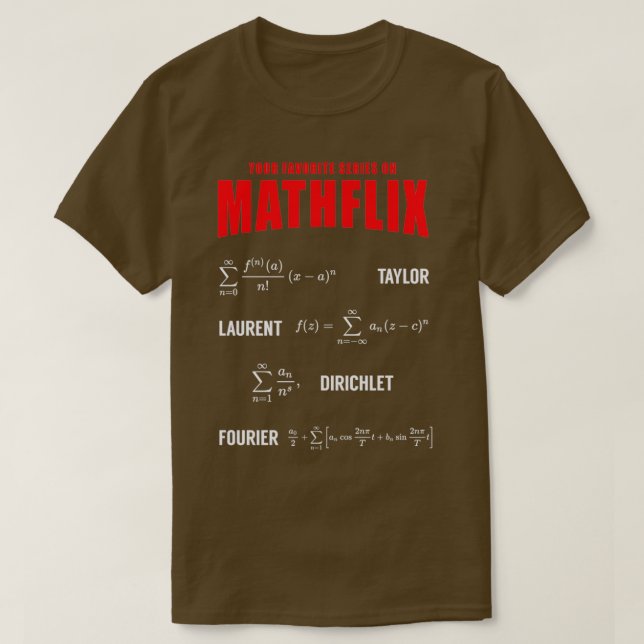 Mathflix T-Shirt (Design Front)