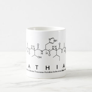 Mathias peptide name mug