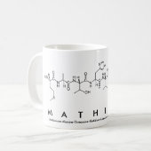 Mathilda peptide name mug (Front Left)