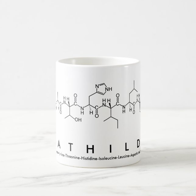 Mathilda peptide name mug (Center)