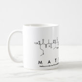Mathilda peptide name mug (Left)