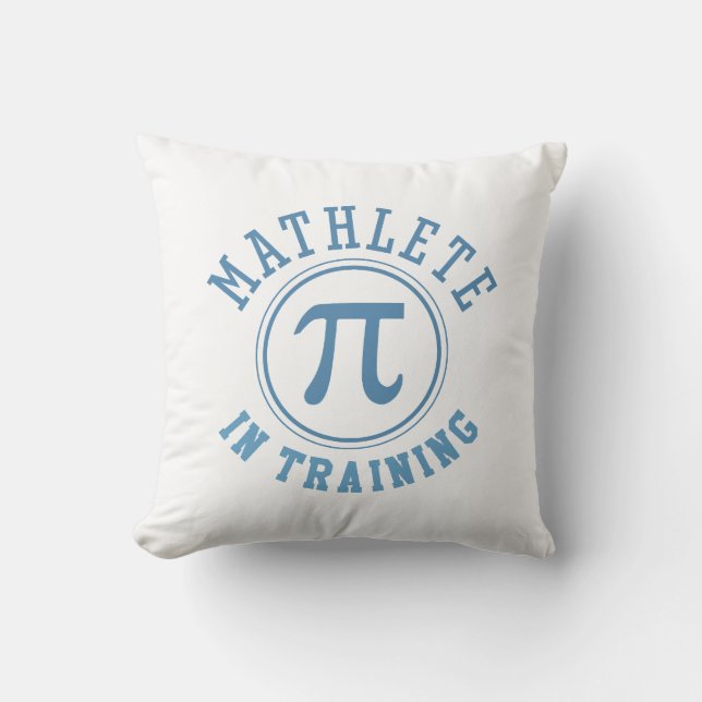 Mathlete In Training Cushion (Front)