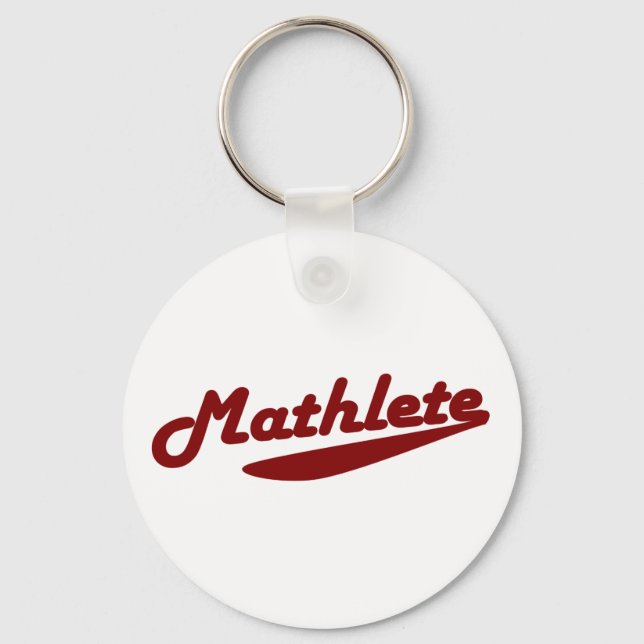 Mathlete Key Ring (Front)