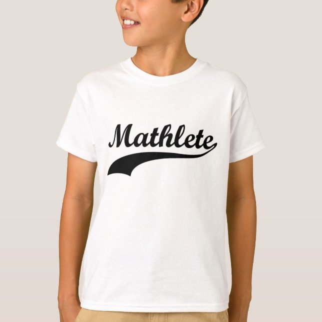 Mathlete Kids T-Shirt (Front)
