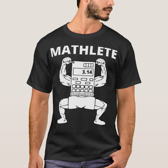Mathlete Maths Mathematic tea  T-Shirt (Front)