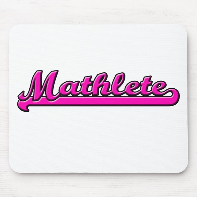 Mathlete Mouse Mat (Front)