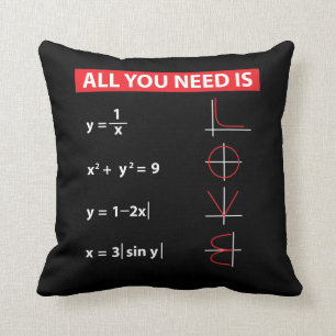 Maths Algebra Mathematics Teacher Gift Idea Cushion