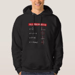 Maths Algebra Mathematics Teacher Gift Idea Hoodie<br><div class="desc">All You Need Is Love Math. A nice Gift Idea for a mathematician Student and Math Teacher.</div>