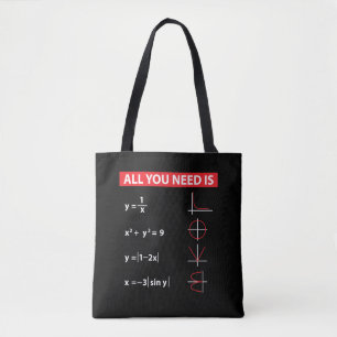 Maths Algebra Mathematics Teacher Gift Idea Tote Bag