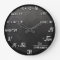 Maths Equation Clock (Black)