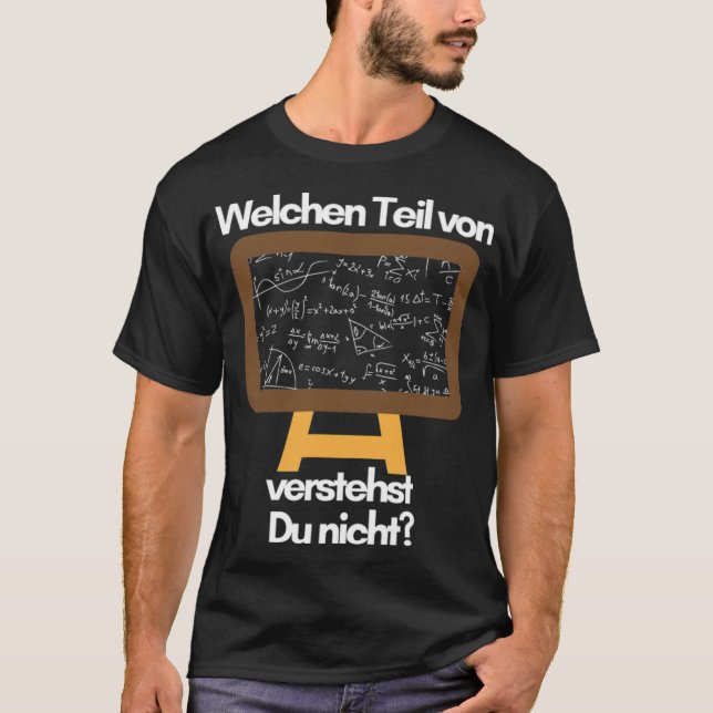 Maths Explained In School horse arabian  T-Shirt (Front)