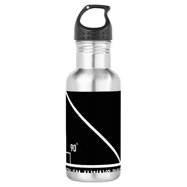 Maths / Mathematics Teacher Funny 710 Ml Water Bottle (Front)